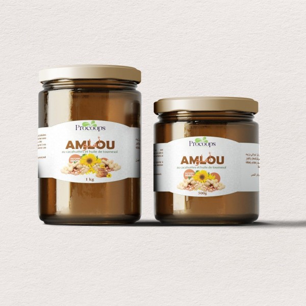 AMLOU WITH PEANUTS AND SUNFLOWER OIL